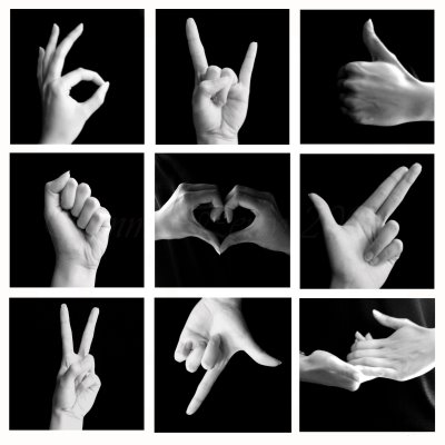 gestos manos gestos manos