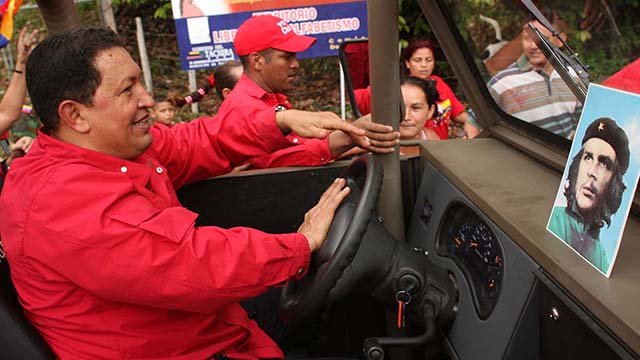 Chávez en Tiuna, un hombre sincero