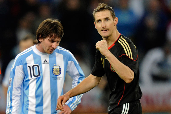 Klose celebra Klose celebra