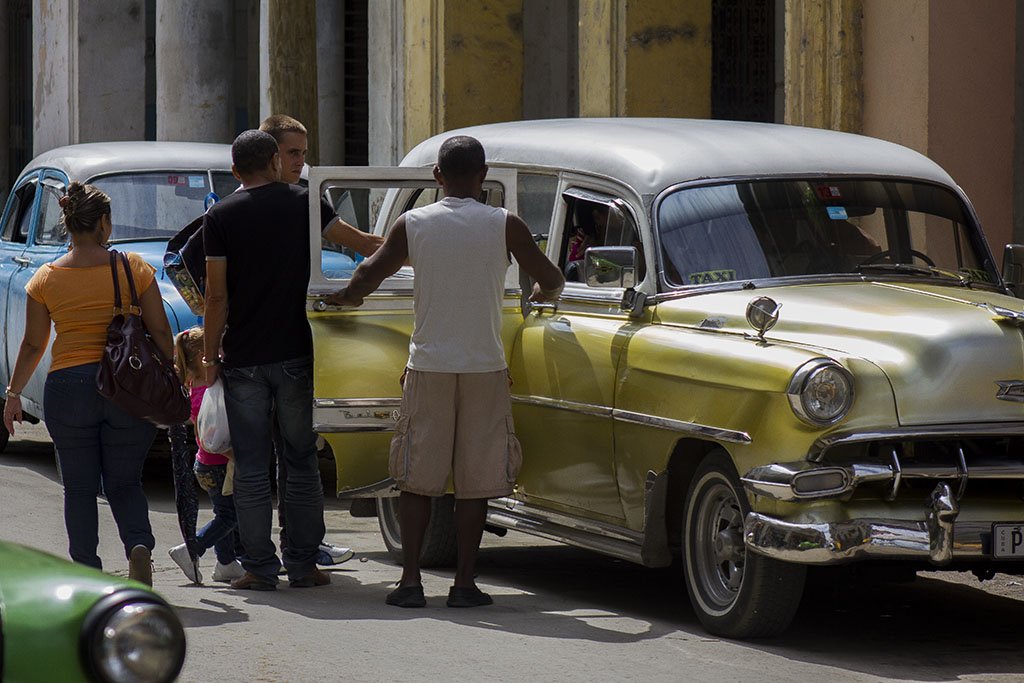 Boteros en La Habana