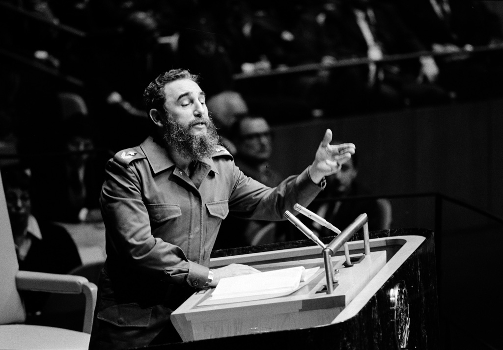 Fidel en La ONU 1979
