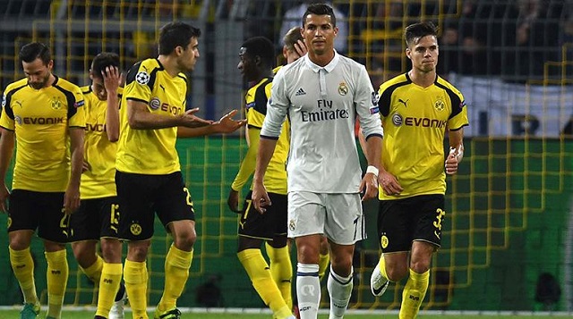 Equipo Borussia Dortmund-Liga de Campeones