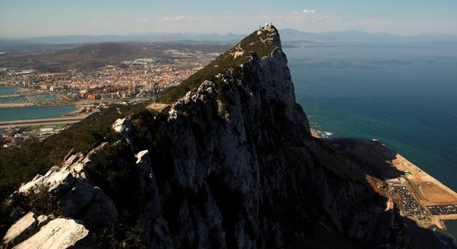 Peñón de Gibraltar-España-Brexit del Reino Unido