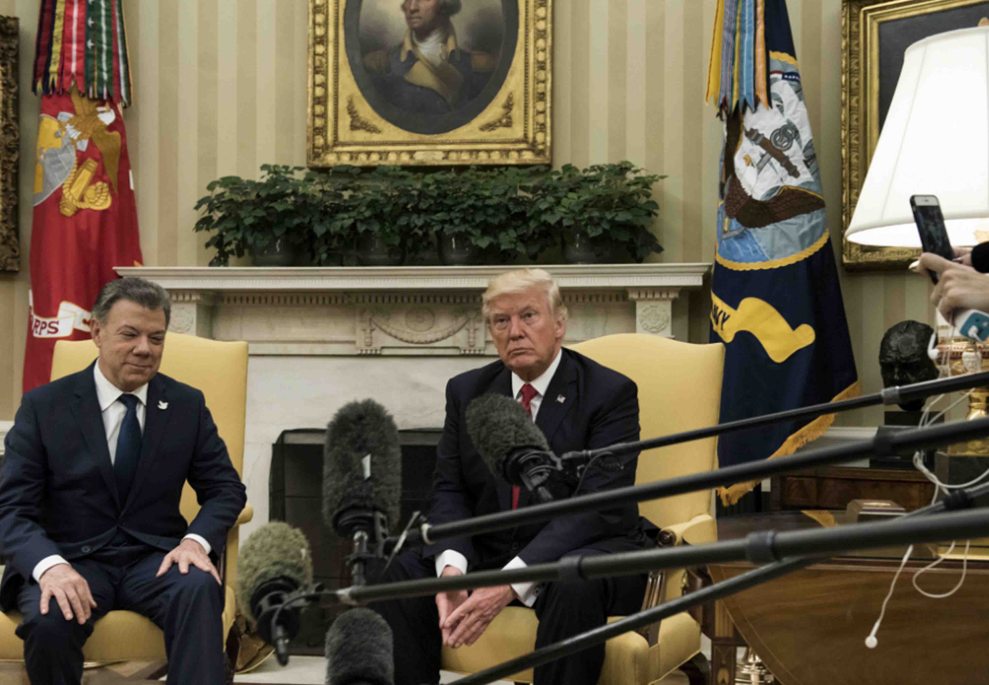 Trump y Santos Trump y Santos