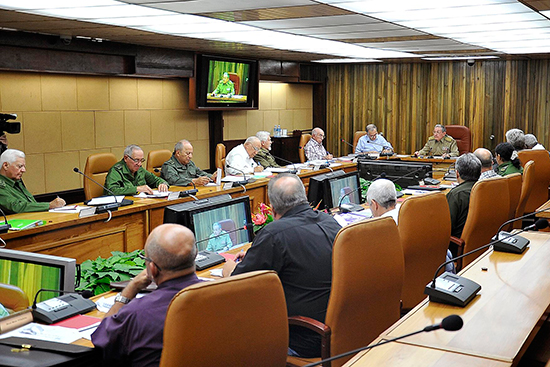 Reunión Consejo de Defensa nacional