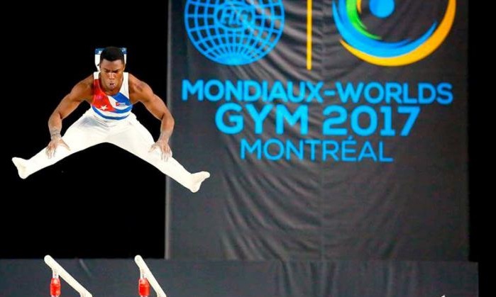 Gimnasta cubano Manrique Larduet-Campeonato Mundial 2017