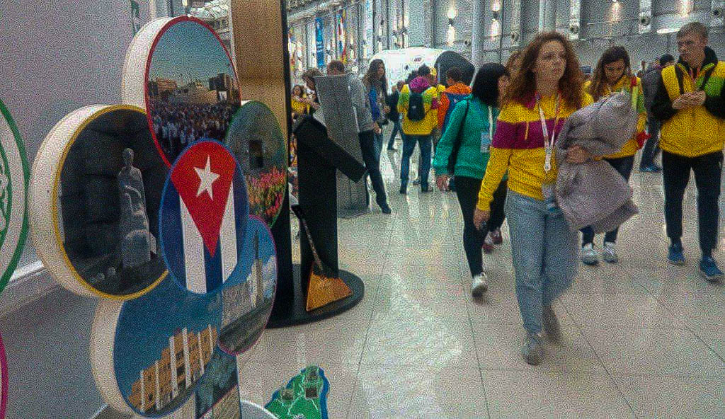 Mariposa cubana en Sochi Mariposa cubana en Sochi