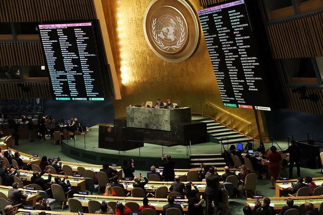Votación en la ONU-contra Estados Unidos-Jerusalén como capital de Israel