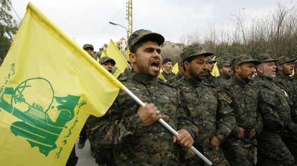 Guerrilleros libaneses de Hizbolá