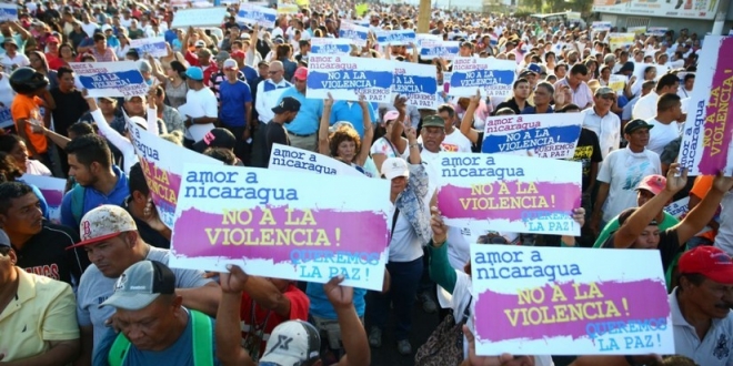 Marcha del pueblo-Nicaragua