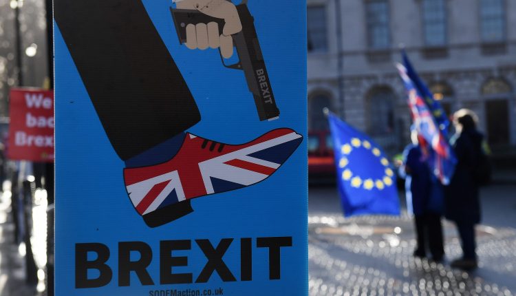 Brexit gun Brexit gun