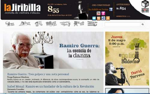 Aniversario-Revista cultural La Jiribilla