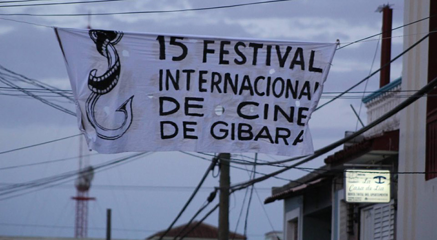 Cartel identificativo-Festival de Cine pobre Gibara