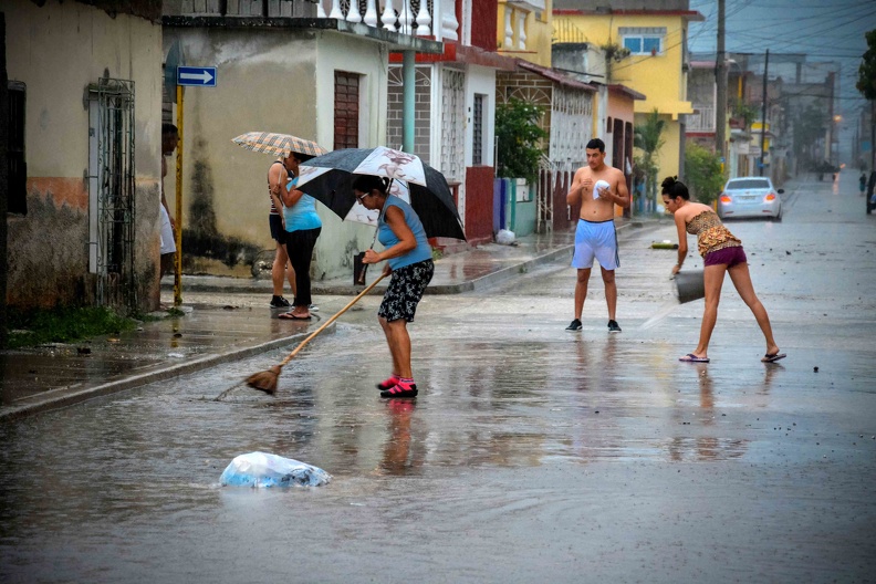 Lluvias localmente intensa-Ciudad de Holguín