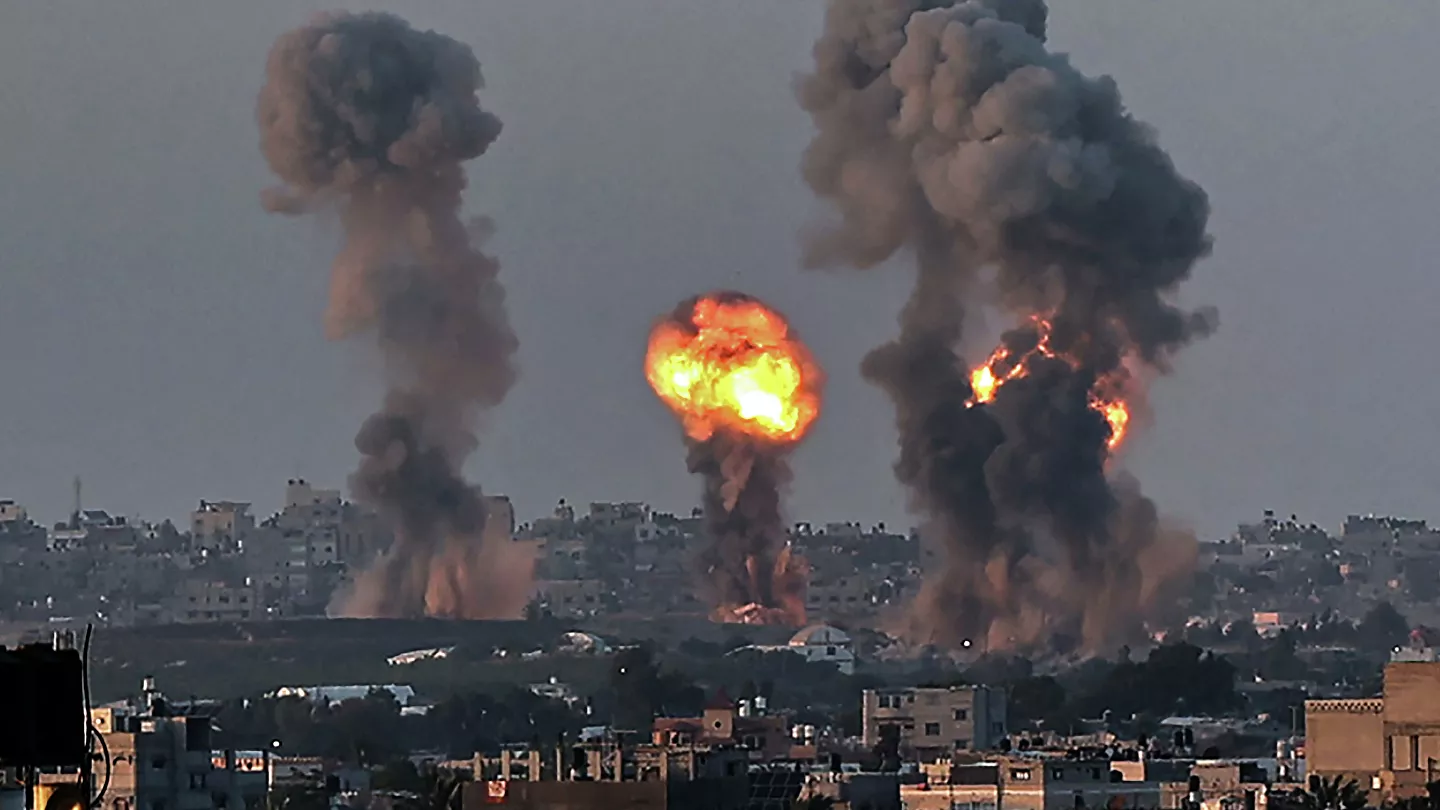 Bombardeo a Palestina
