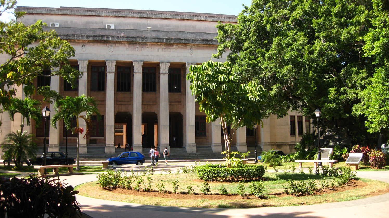 Edificio de la Biblioteca de la Universidad de La Habana