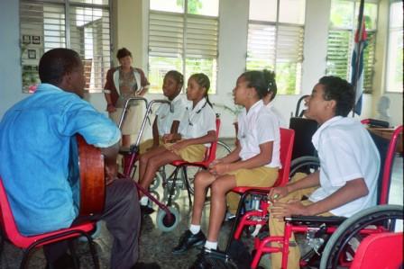 educacion especial escuela Solidaridad con Panama