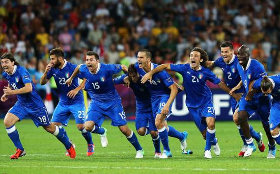 Equipo de Italia en la Euro 2012