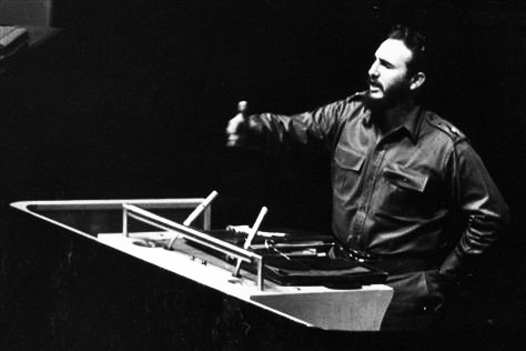 Fidel en la ONU, 1960