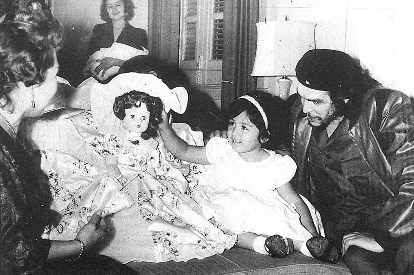 El Che y su hija Hilda Beatriz