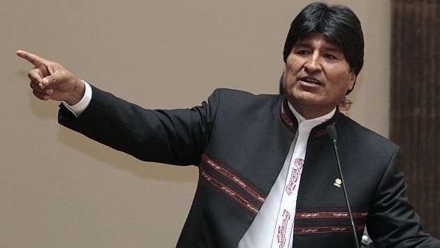 Evo Morales -  La Haya