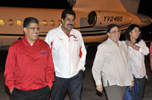 Llega Maduro a La Habana