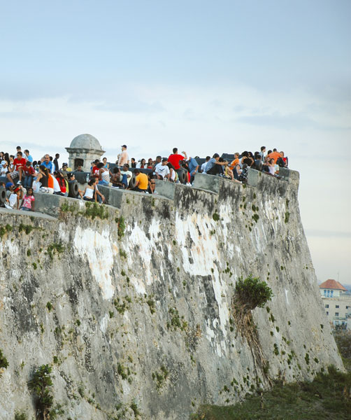 Personas en La Cabaña Personas en La Cabaña