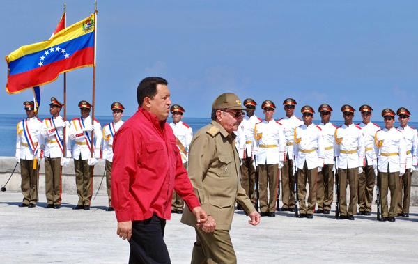 Chávez en Cuba