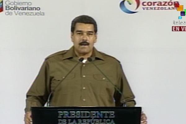 Maduro anuncia el equipo de trabajo
