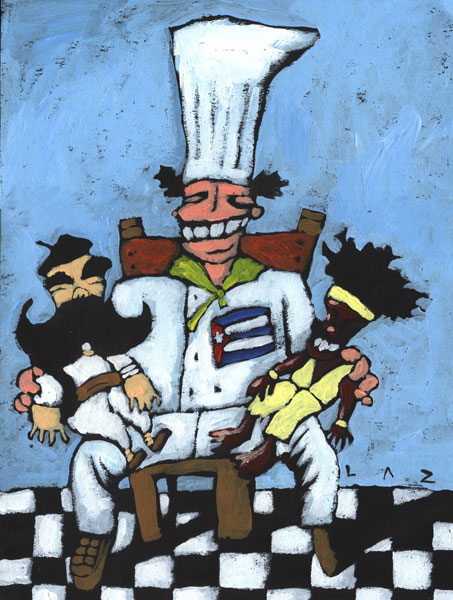 Caricatura: Chef por LAZ