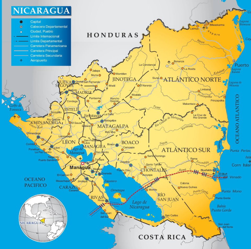 Canal interoceánico de Nicaragua