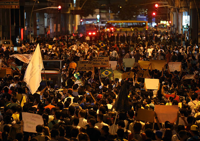 Protestas en Brasil 000