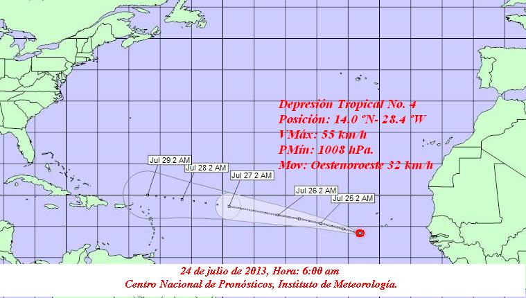 4ta Depresión: Cono Aviso 01 4ta Depresión: Cono Aviso 01