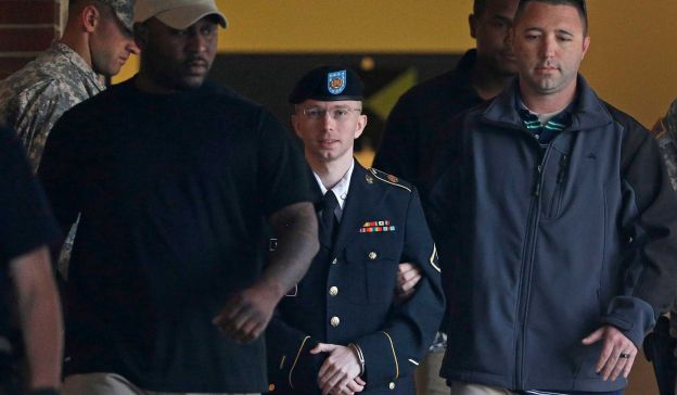 Bradley Manning escoltado Bradley Manning escoltado