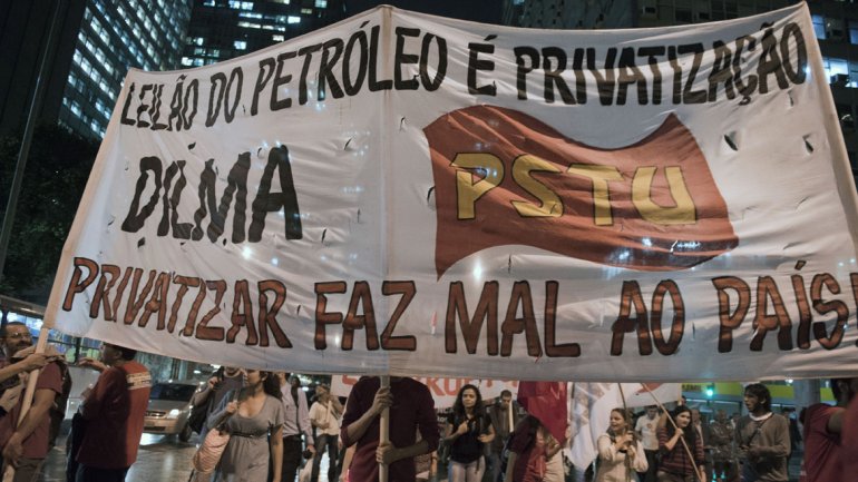 Protestas-Brasil-Petroleo Protestas-Brasil-Petroleo