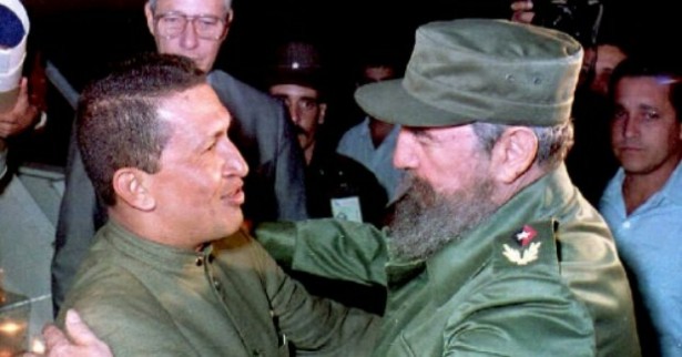 Hugo Chávez y Fidel Hugo Chávez y Fidel
