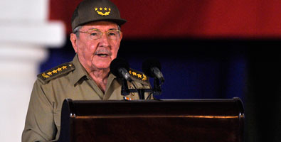 Raúl Castro Ruz 55 Aniversario de la Revolción cubana