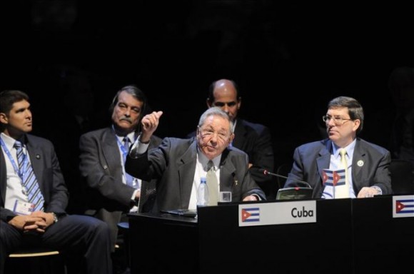 Cuba sume la presidencia de la Celac en Chile enero 2013