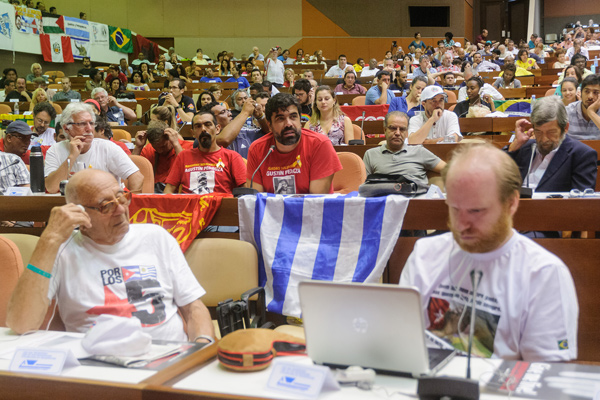 Encuentro de solidaridad en La Habana
