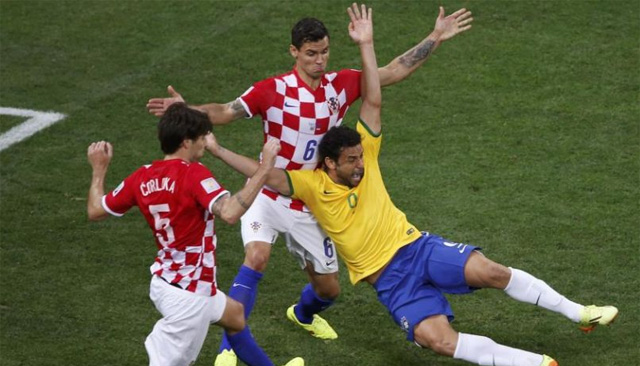 penalty Brasil Croacia
