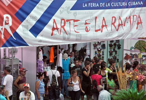Feria Arte en la Rampa-Pabellón Cuba