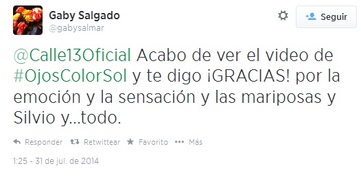Repercusión en Twitter Video de Calle Trece