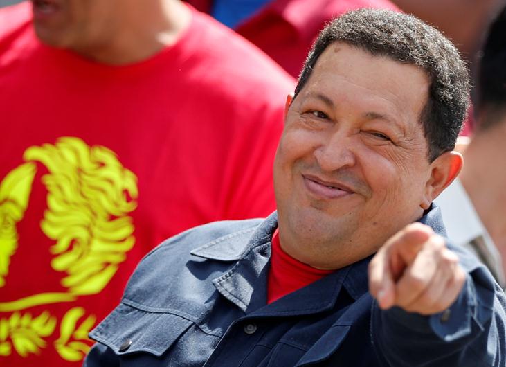 Hugo Chávez sonríe Hugo Chávez sonríe