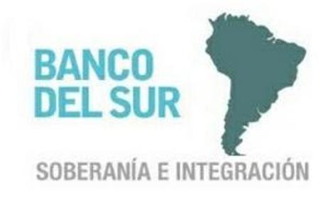 Logo del Banco del Sur Logo del Banco del Sur
