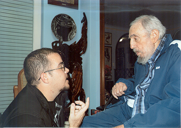 Encuentro de Fidel con Randy Perdomo 01