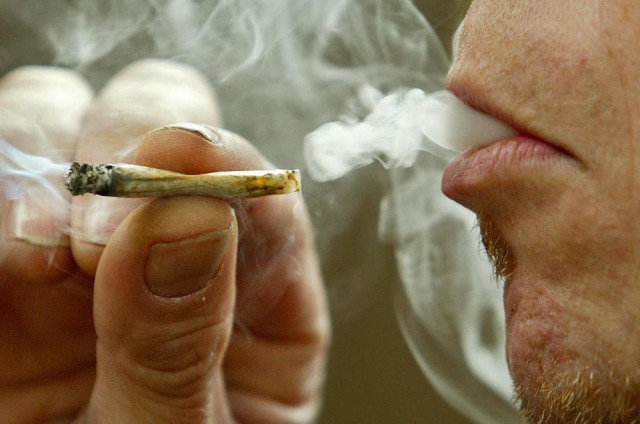 Humo de la marihuana