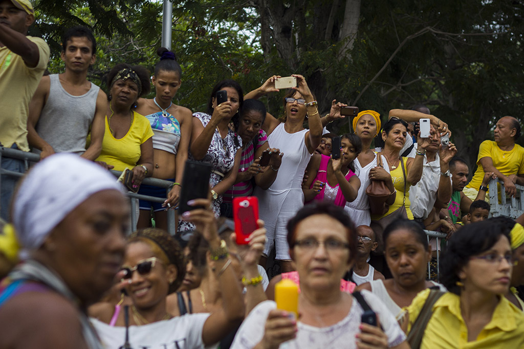 Procesión Virgen de la Caridad en Centro Habana