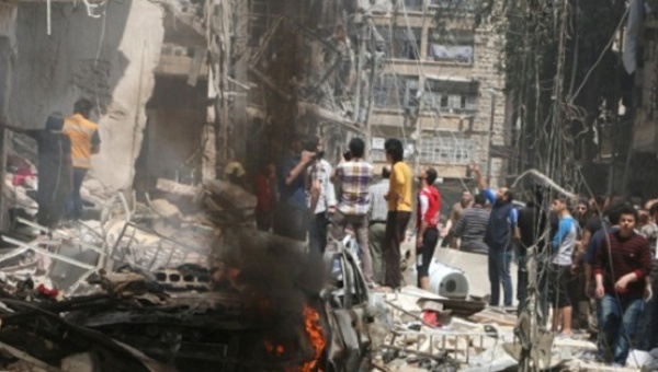 Siria alepo bombardeos Siria alepo bombardeos
