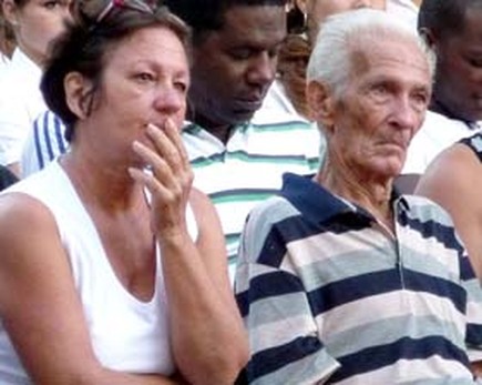 Familiares de las víctimas del Crimen de Barbados