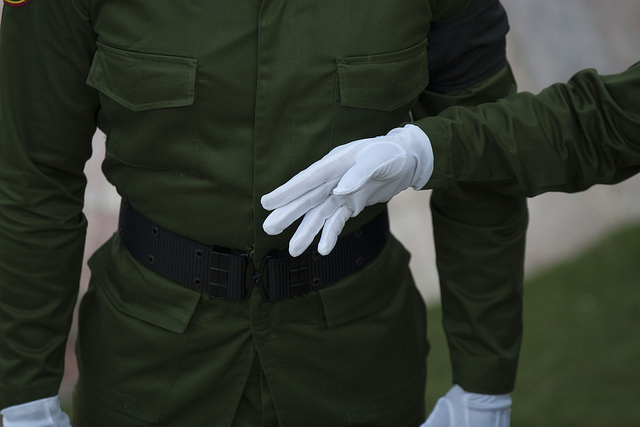 Guardia de honor un hasta siempre a Fidel 3